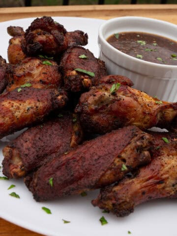 Smoked Chicken Wing Dinner Ideas with Spicy Fig Jam