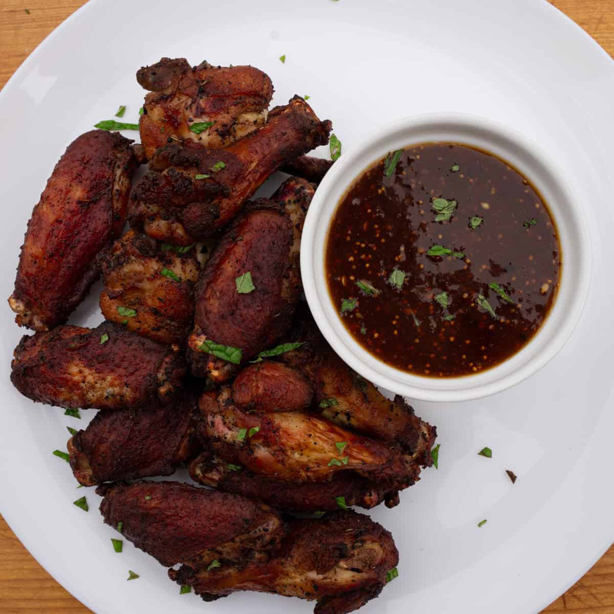 Smoked Chicken Wing Dinner Ideas with Spicy Fig Jam