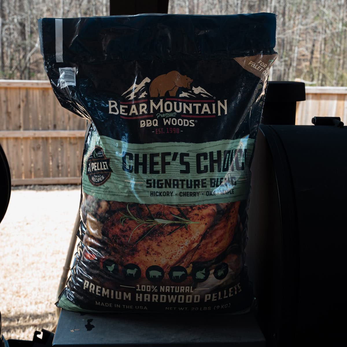 Bear Mountain BBQ Wood Pellet Bag