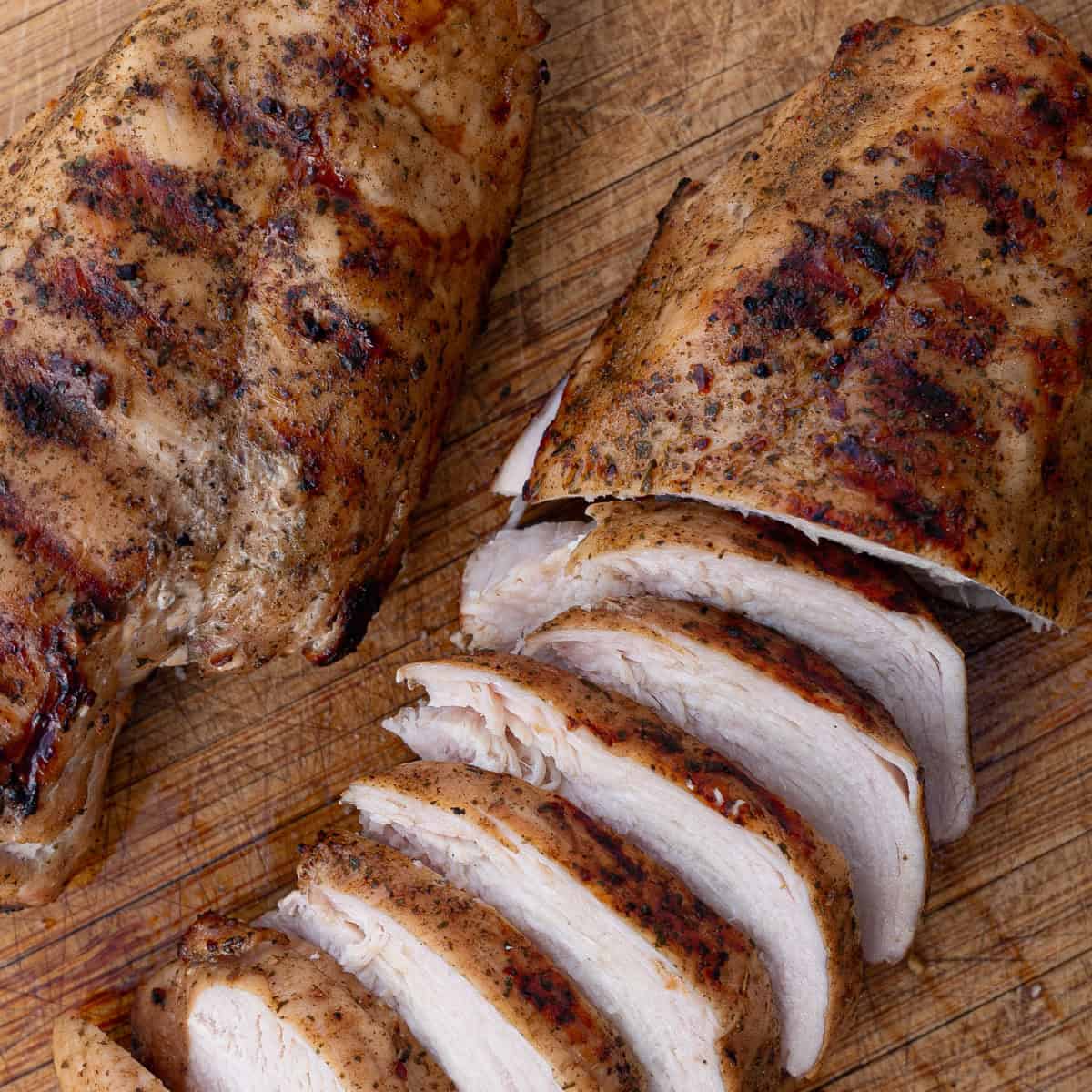 Grilled & Sliced Chicken Breast