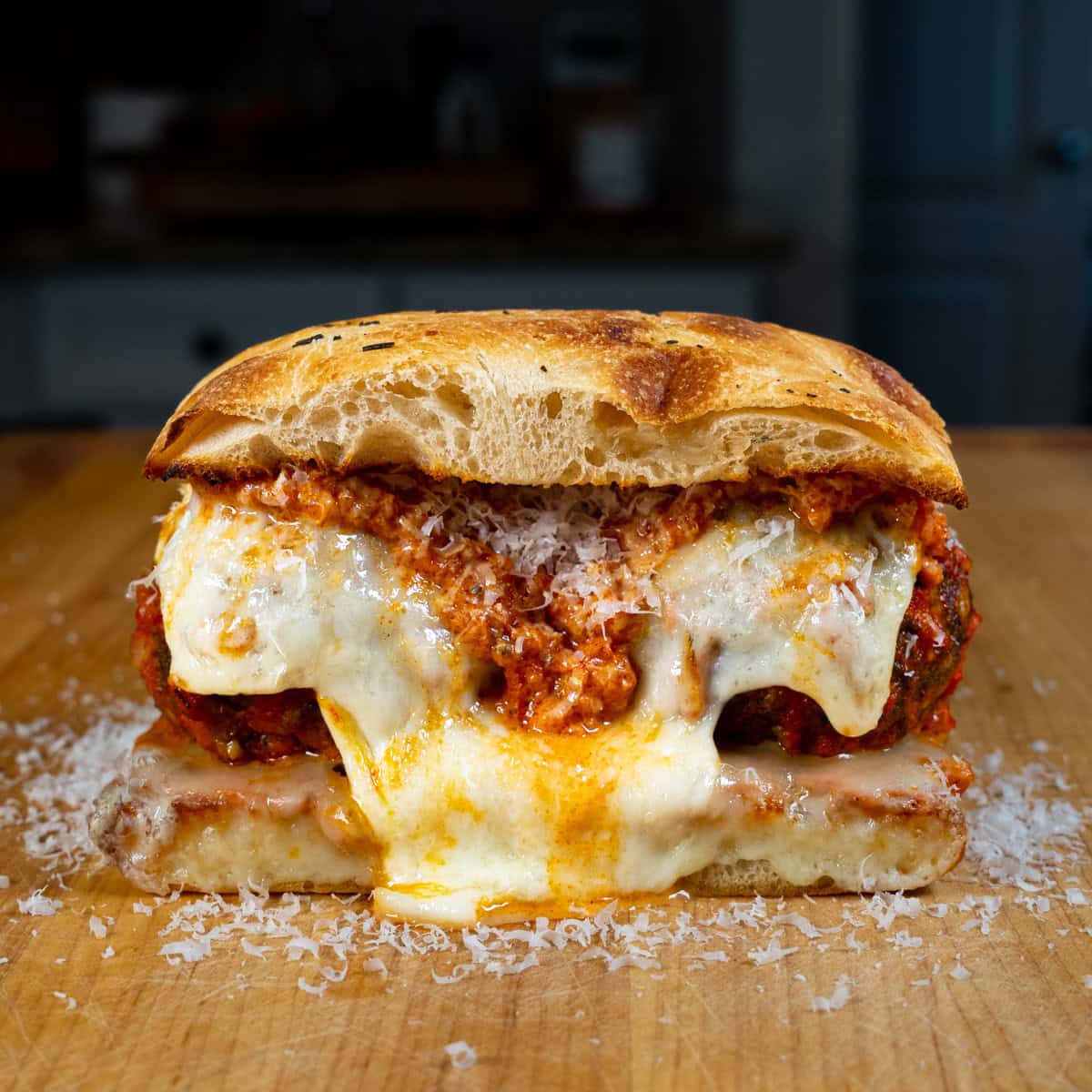 Finished Meatball Sub