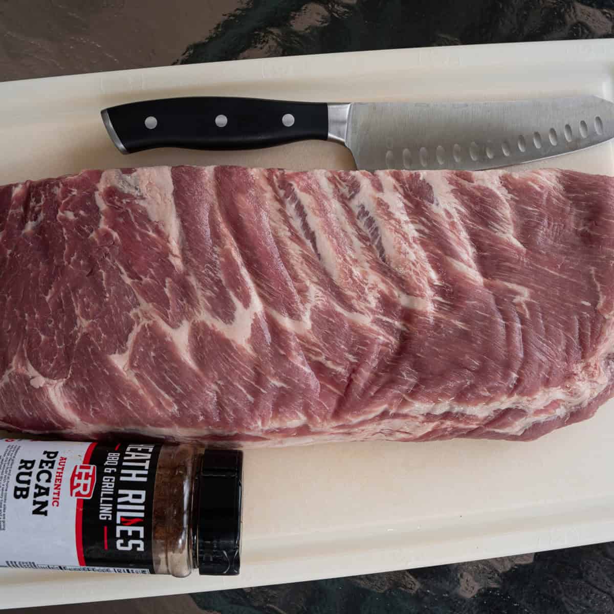 Ribs ready to be prepped & trimmed