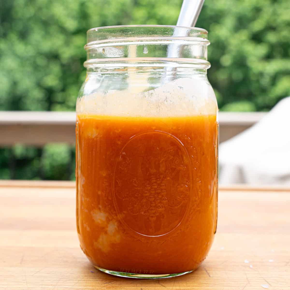 Hot Garlic (Creamy Buffalo Sauce Recipe) Just Mixed