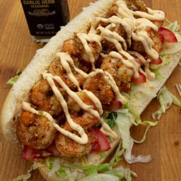 Shrimp Po'Boy with Cajun Aioli Recipe