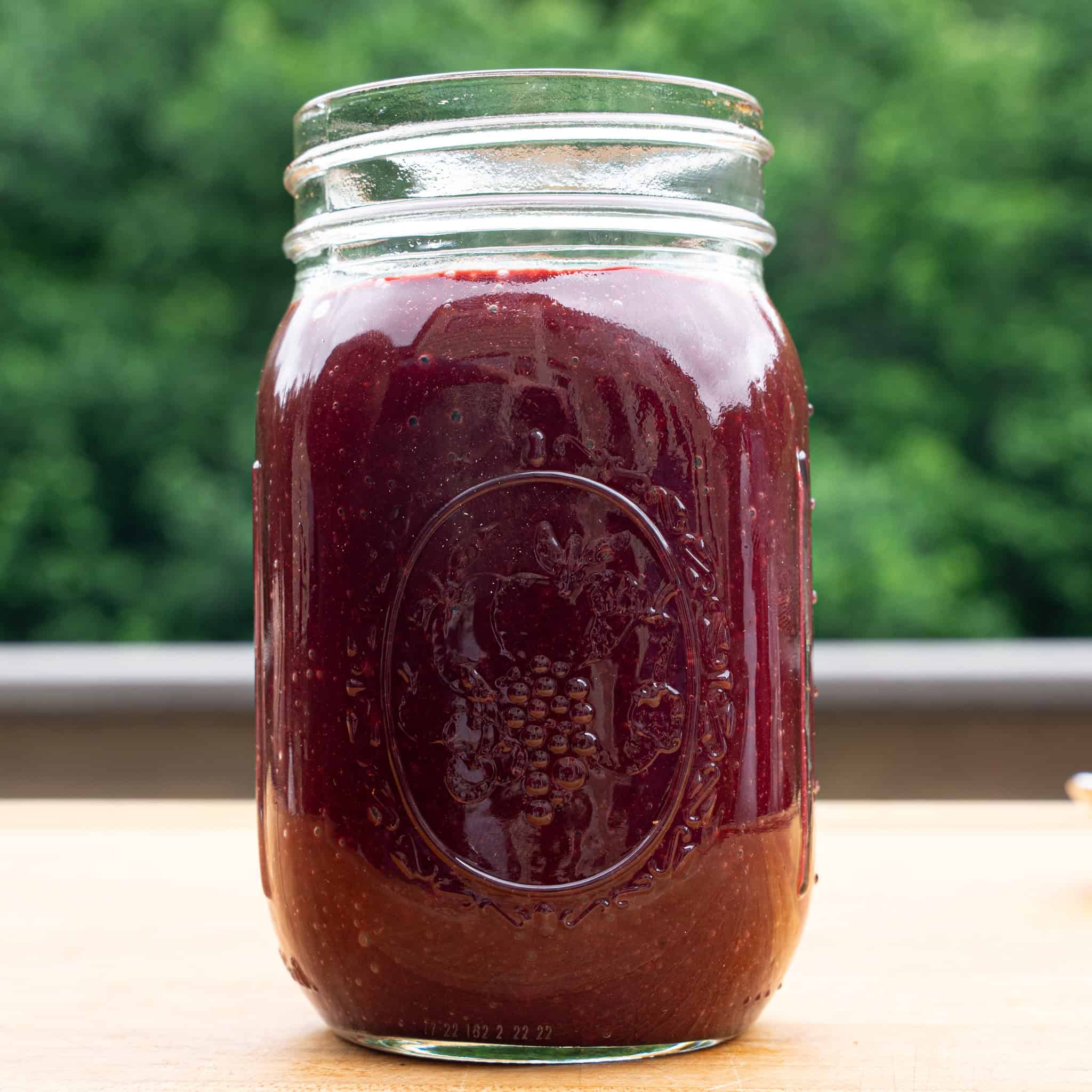 Spicy Blueberry BBQ Sauce