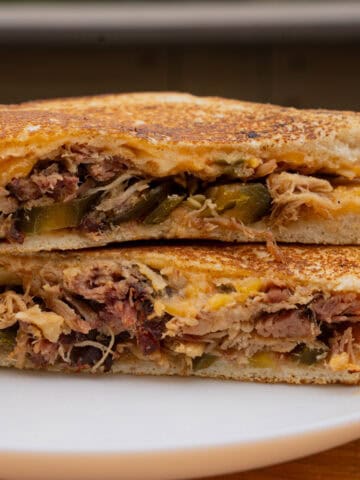Pulled Pork BBQ Sandwich with Pickled Jalapeños