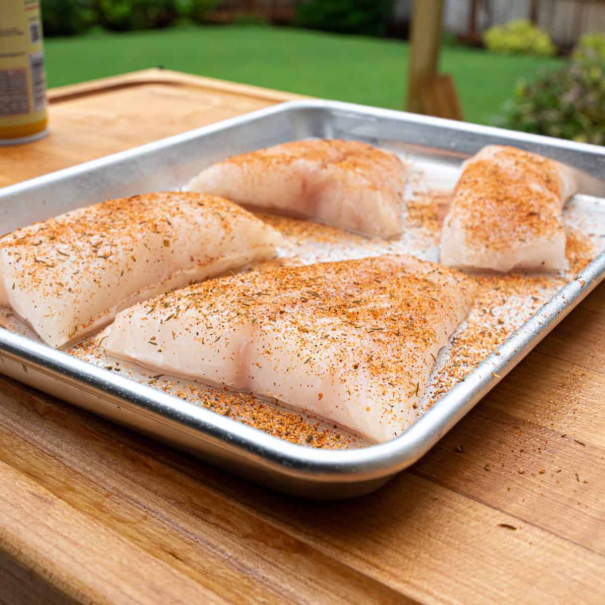 Creole Seasoned Grouper Filets