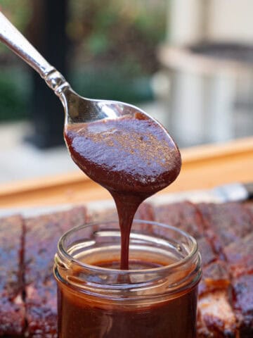 Finished Product of the Cherry Habanero BBQ Sauce