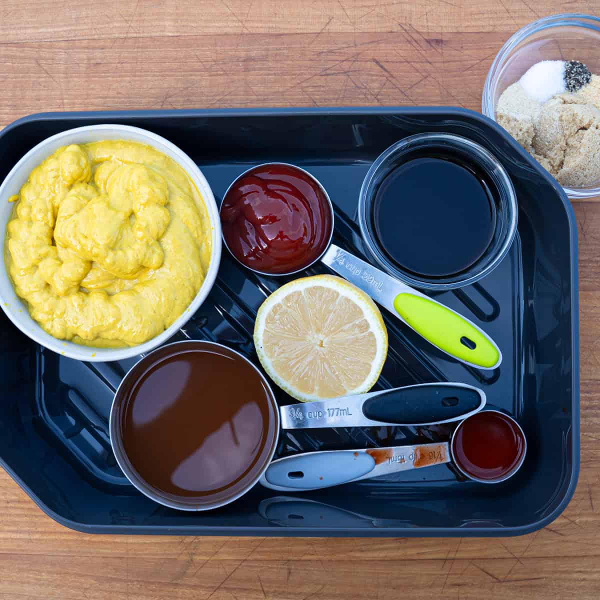 Gathering Ingredients for Georgia Style BBQ Sauce