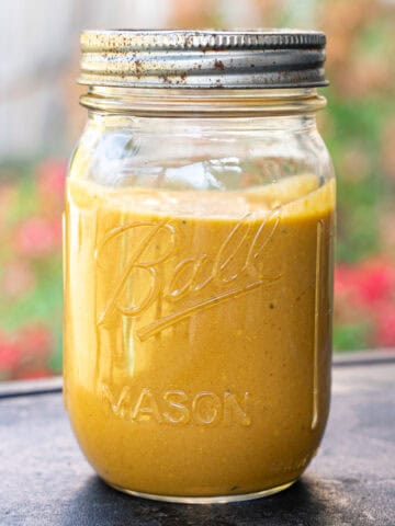 Finished Georgia Style BBQ Sauce