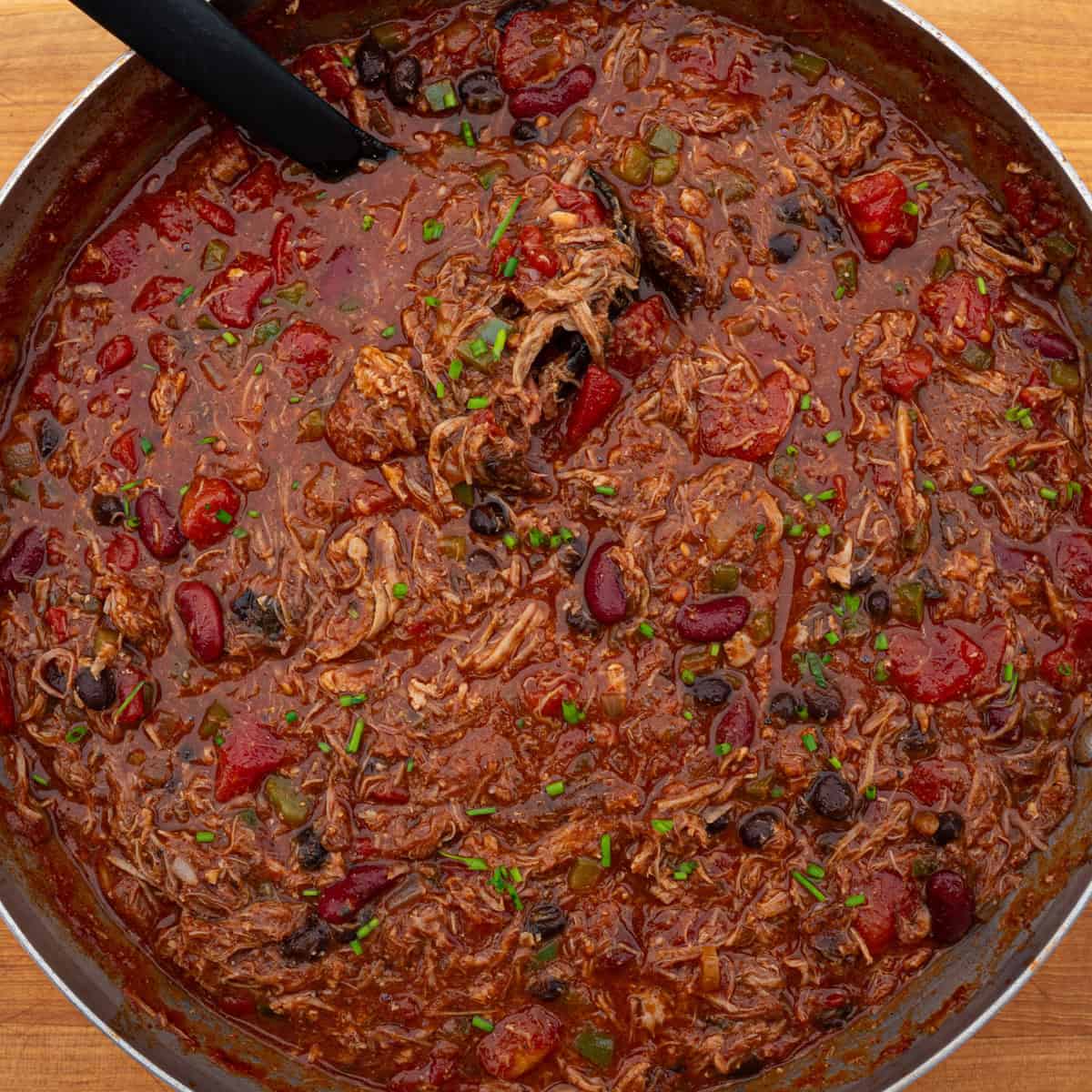 Leftover Pulled Pork Chili Recipe