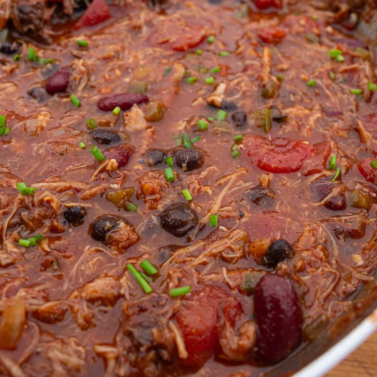 Leftover Pulled Pork Chili Recipe