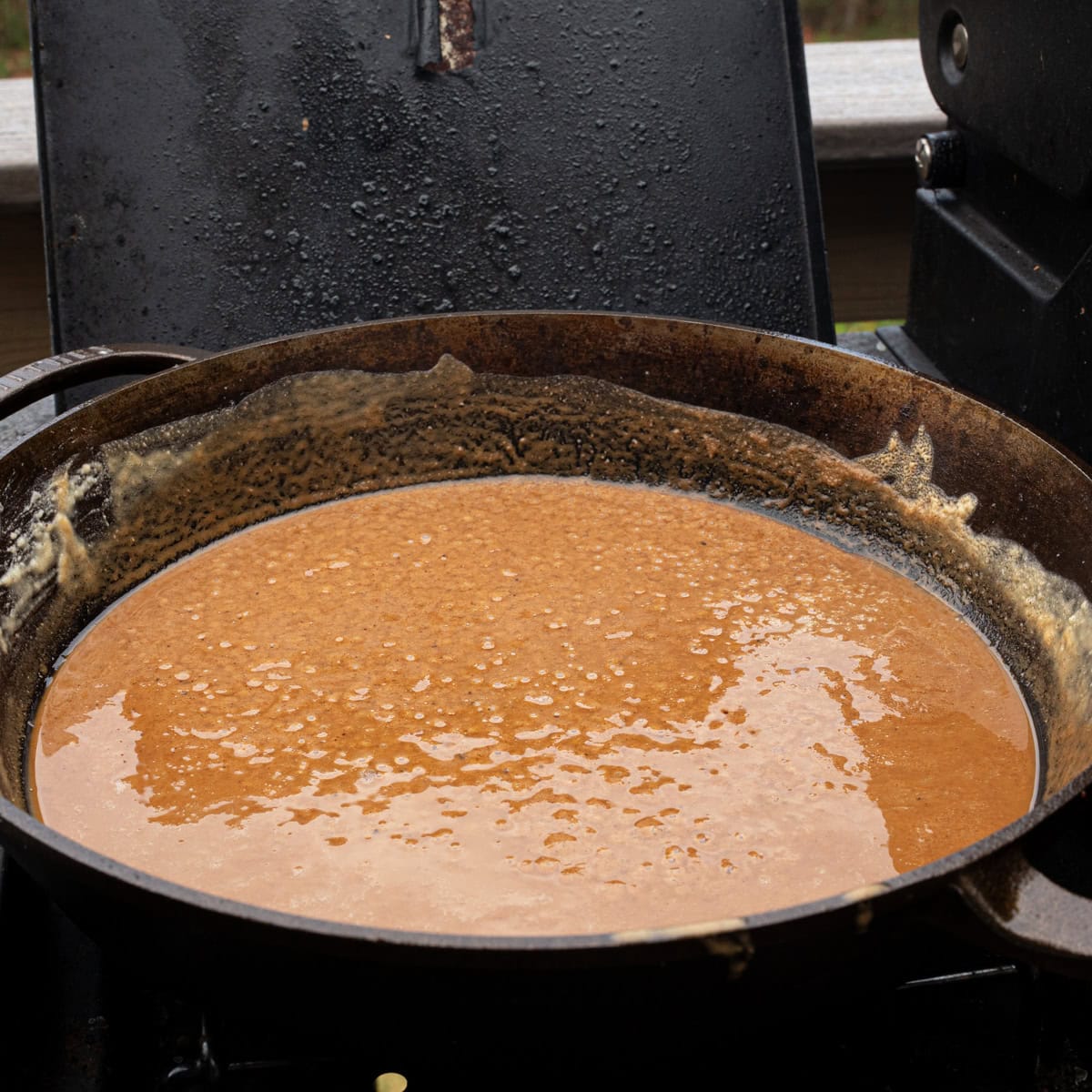 Peanut Butter Brown Roux for Crawfish Etouffee