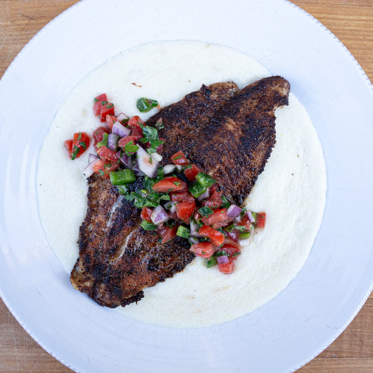 Blackened Catfish with Salsa Fresca
