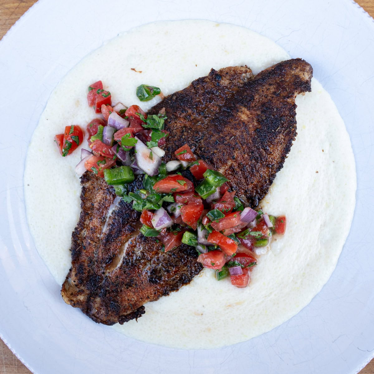 Blackened Catfish with Salsa Fresca