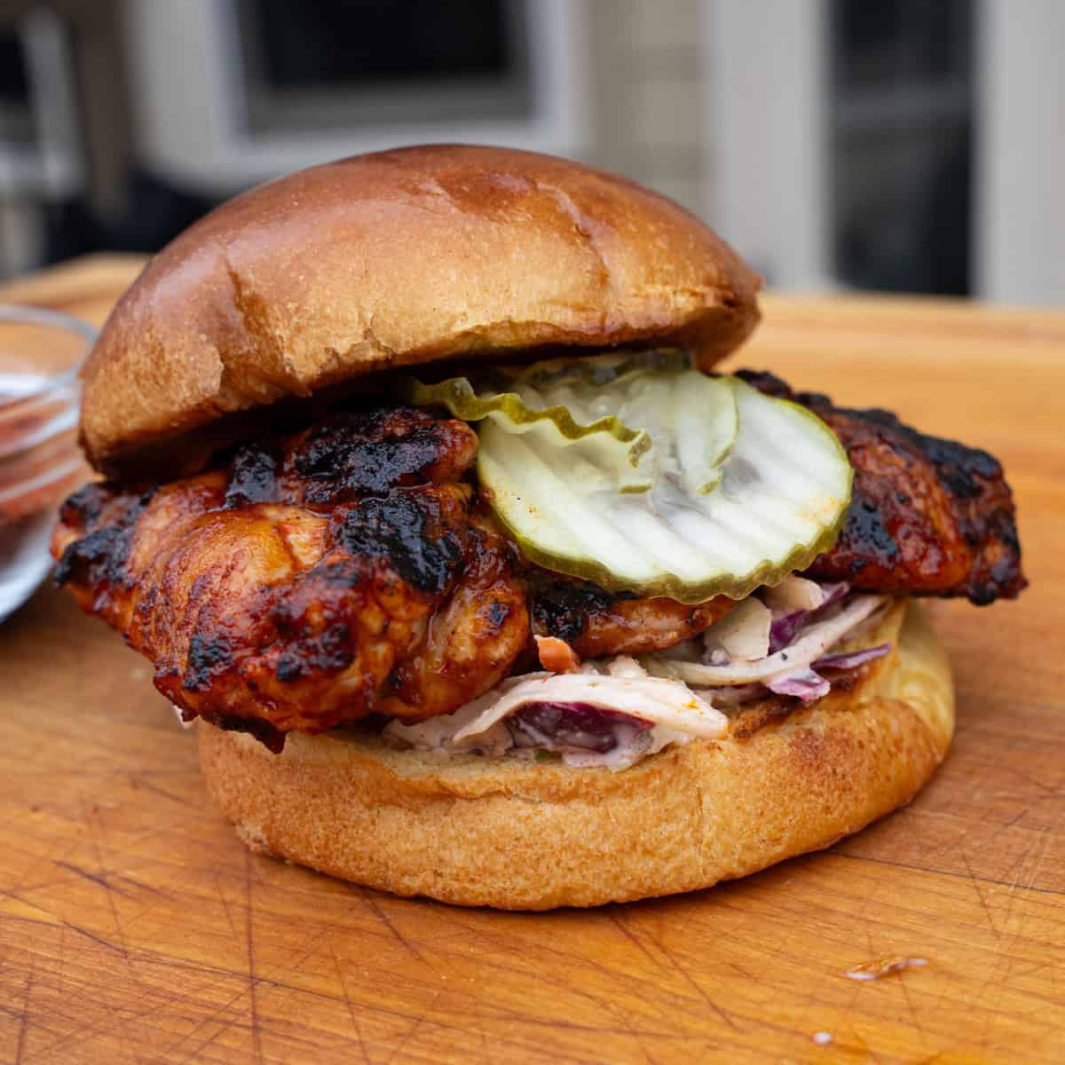 Grilled Nashville Hot Chicken Sandwich