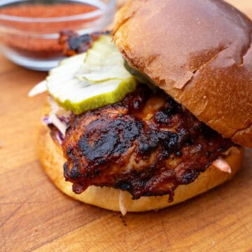 Grilled Nashville Hot Chicken Sandwich