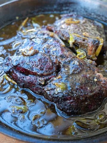 Mississippi Pot Roast Braising on The Smoker