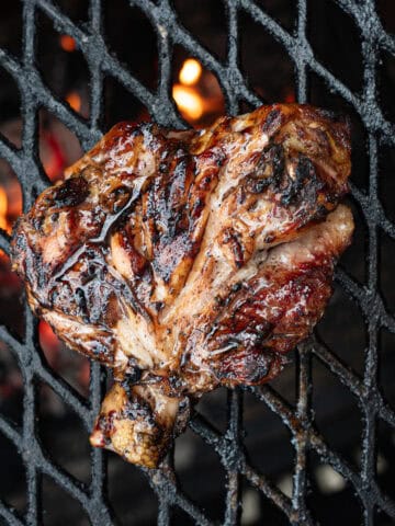 Butterflied Drumstick On the Grill