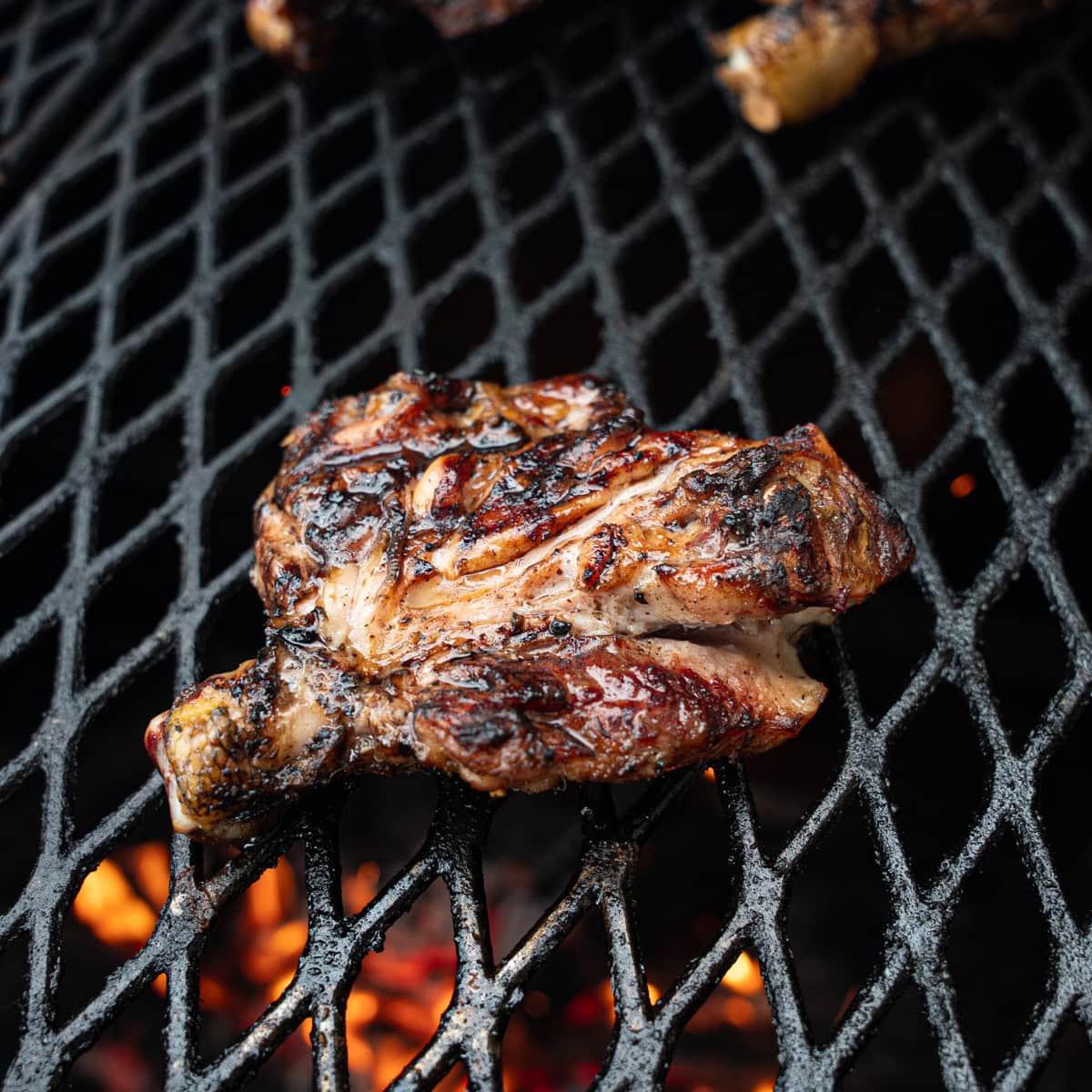 Butterflied Drumstick On the Grill