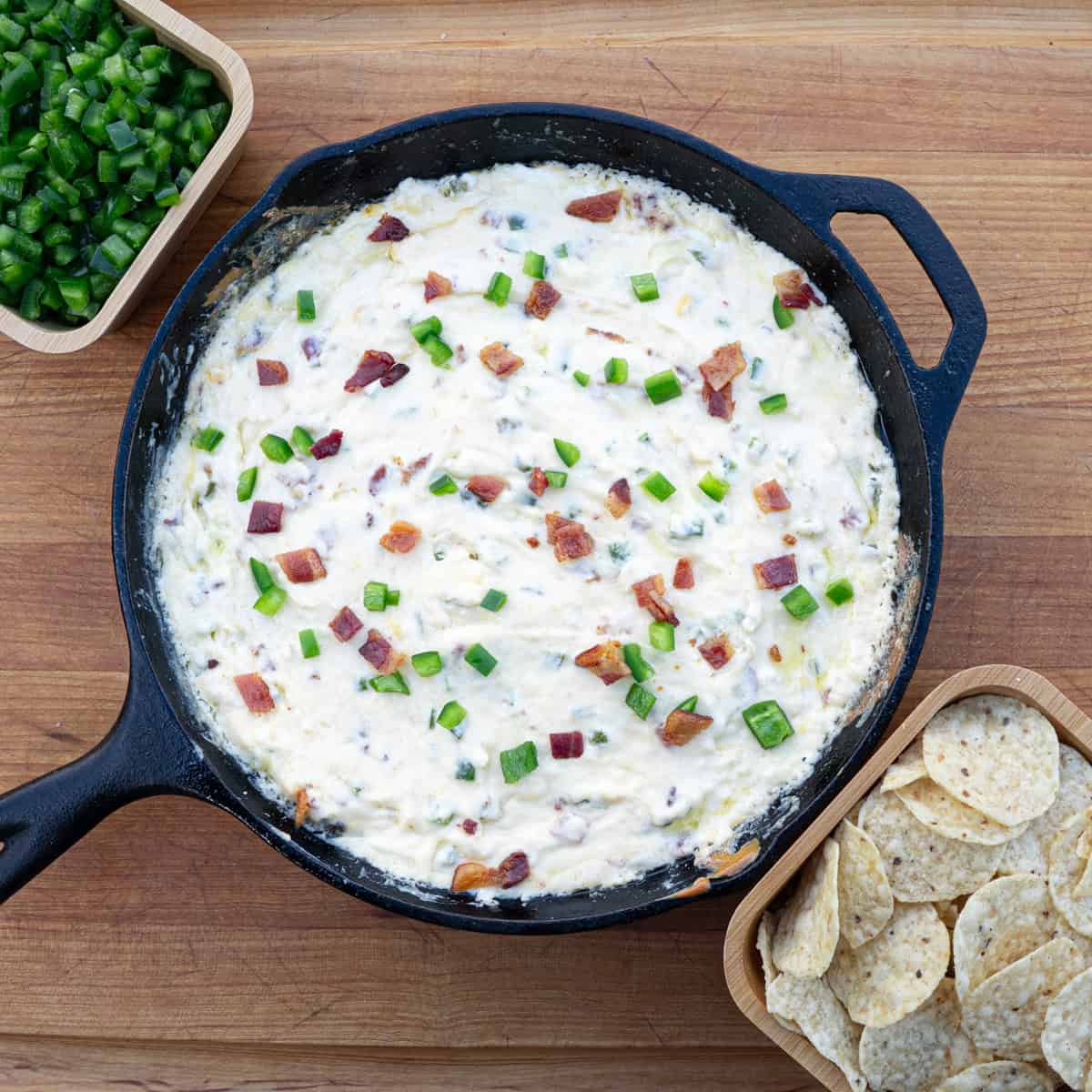 Smoked Jalapeño Popper Dip Fresh Off of the Grill