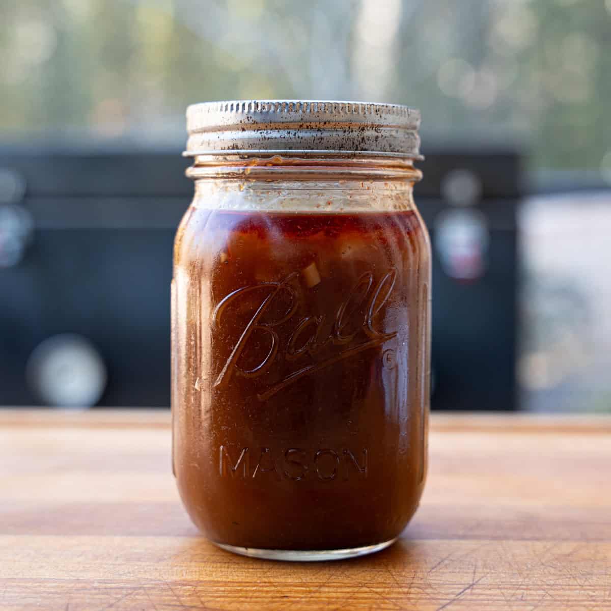 Bottled Vinegar-Based Mop sauce for Ribs