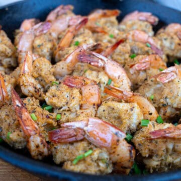 Cajun Crab Stuffed Shrimp Freshly Pulled from the Smoker