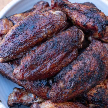 Finished Pickled Brined Chicken wings